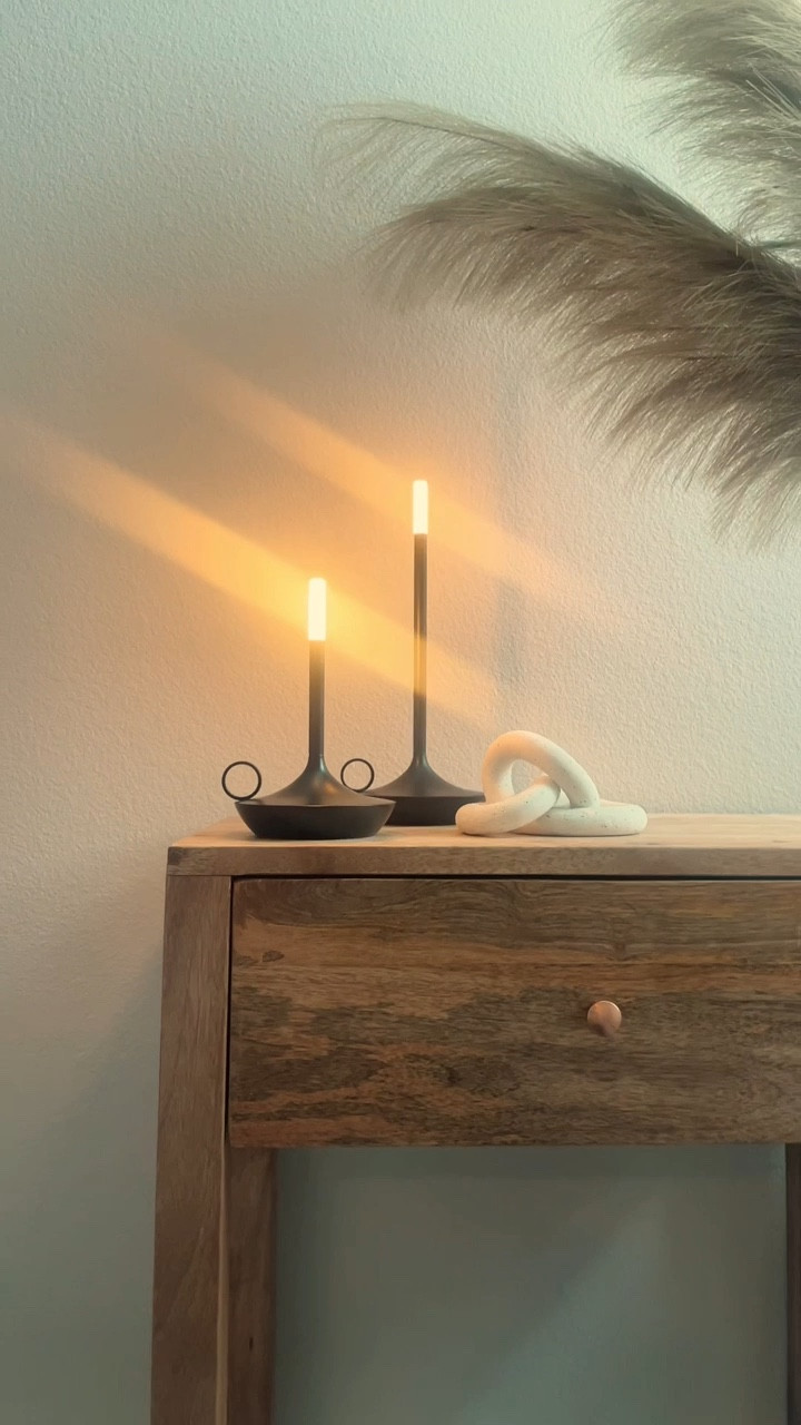 Make sure you’re following, then comment “wick” and I’ll send you the link to shop from my LTK!! 

Enter - Wick! This modern twist on candlelight is the perfect cozy addition to any space. Last spring,  @graypantsstudio sent me the large and small Wick in matte black and I’m obsessed! 🖤

In addition to its sleek silhouette, the Wick offers convenience and comfort with 4 soft light settings. One setting even mimics an authentic candle flicker. The full range includes standard (Wick) and small wick (Wick S) sizes. Wick can be found in white, black, brass and graphite, while the Wick S can be found in black, brass, and graphite.

Since it’s rechargeable, Wick makes a great camping or picnic companion, keeping its charge for up to 100 hours depending on the settings used. Since the light is LED, Wick offers modern ease of use and safety, and yet Wick still emulates nature, with its glowy warm ambiance.

@graypants #graypants #wickpic #ad #sponsored @Shop.LTK #modernhome #moderndecor #homedecor #neutralhome 
 #liketkit #liketk.it 

#LTKHome