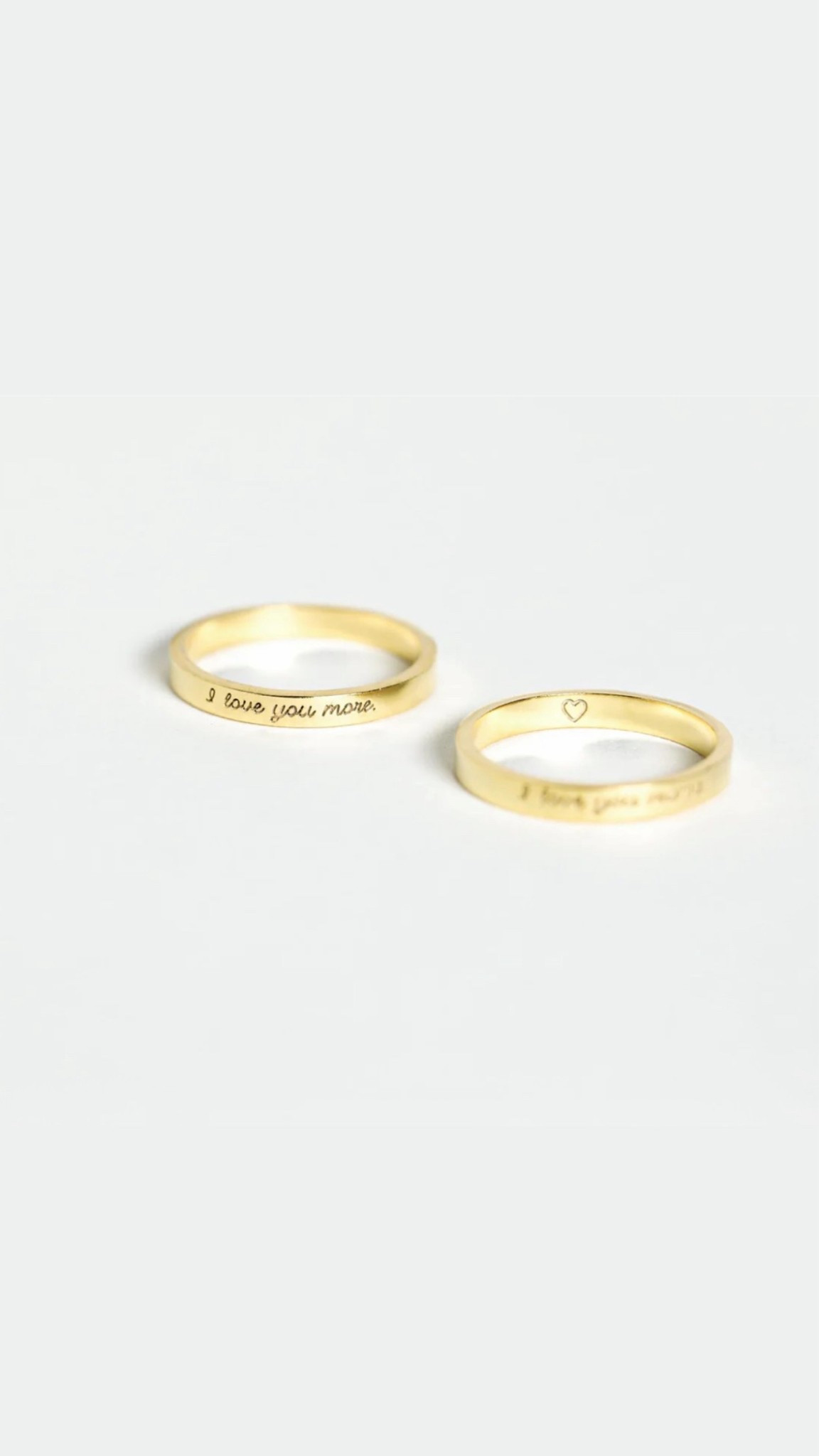 ring stacks ideas i've been obsessed with. use code: IZZYLISH for 10% at caitlyn minimalist 

#LTKWedding #LTKBeauty
