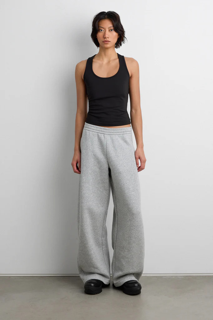 SLIM FIT SCOOP NECK TANK TOP | OAK + FORT