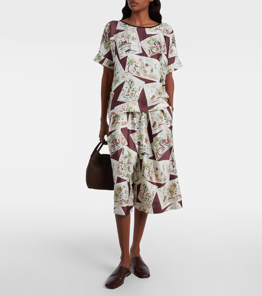 Emon silk Bermuda shorts | Mytheresa (US/CA)