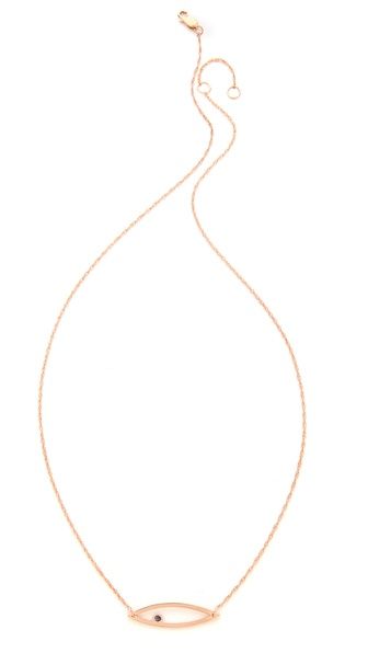 Irene Sapphire Necklace | Shopbop
