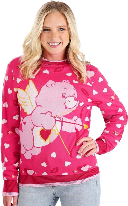Adult Love A Lot Bear Valentine's Sweater | Amazon (US)