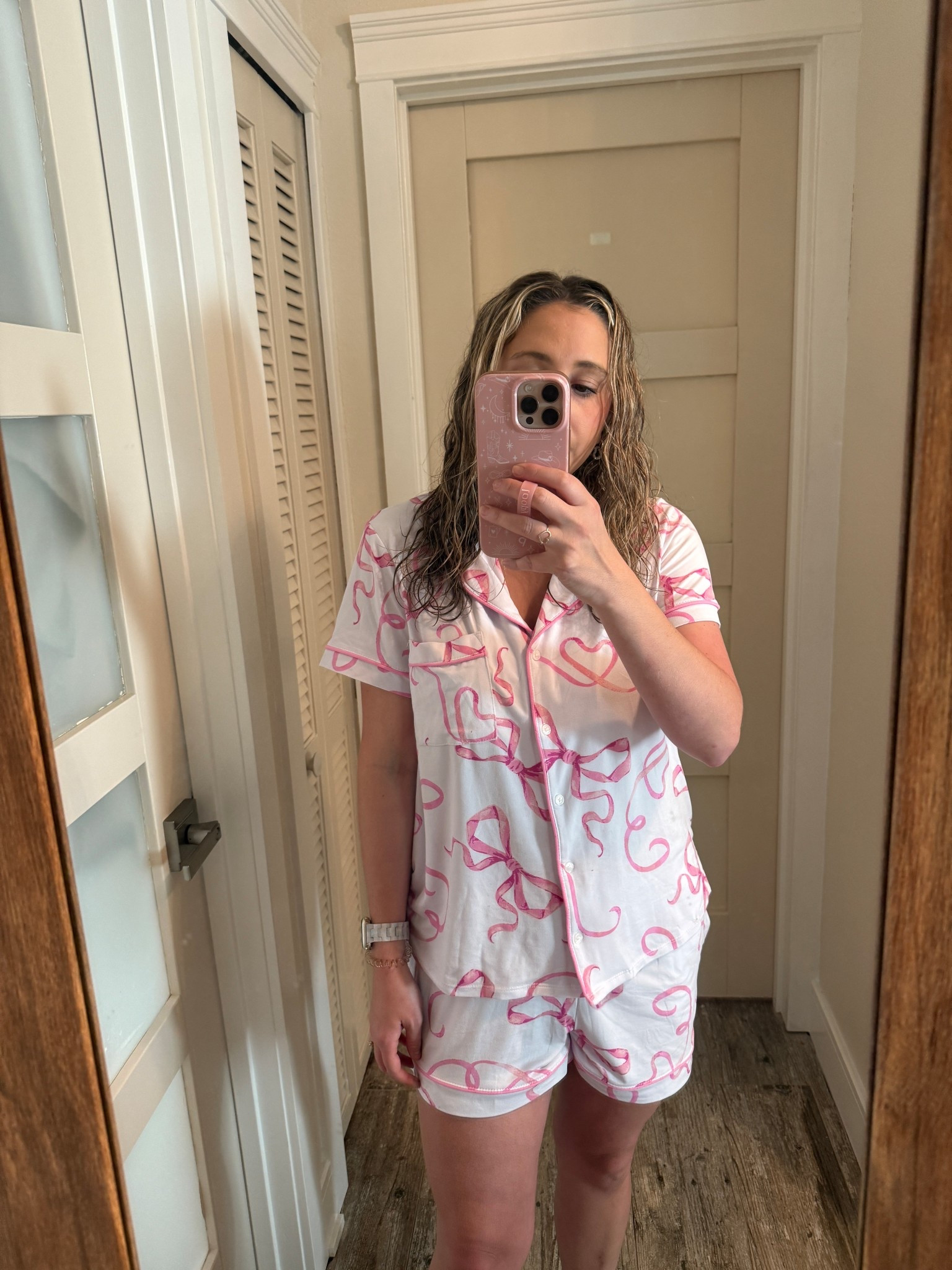 Cutest and softest pink bow Walmart pajamas 🎀 so cute for Valentine’s Day and spring!!! Love the Joyspun line!

#LTKdayinmylife #LTKmomlife #LTKootd