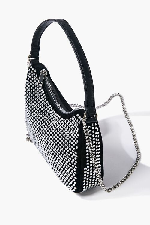 Embellished Chain Baguette Bag | Forever 21 (US)