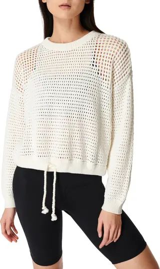 Sweaty Betty Tides Open Stitch Pullover | Nordstrom | Nordstrom