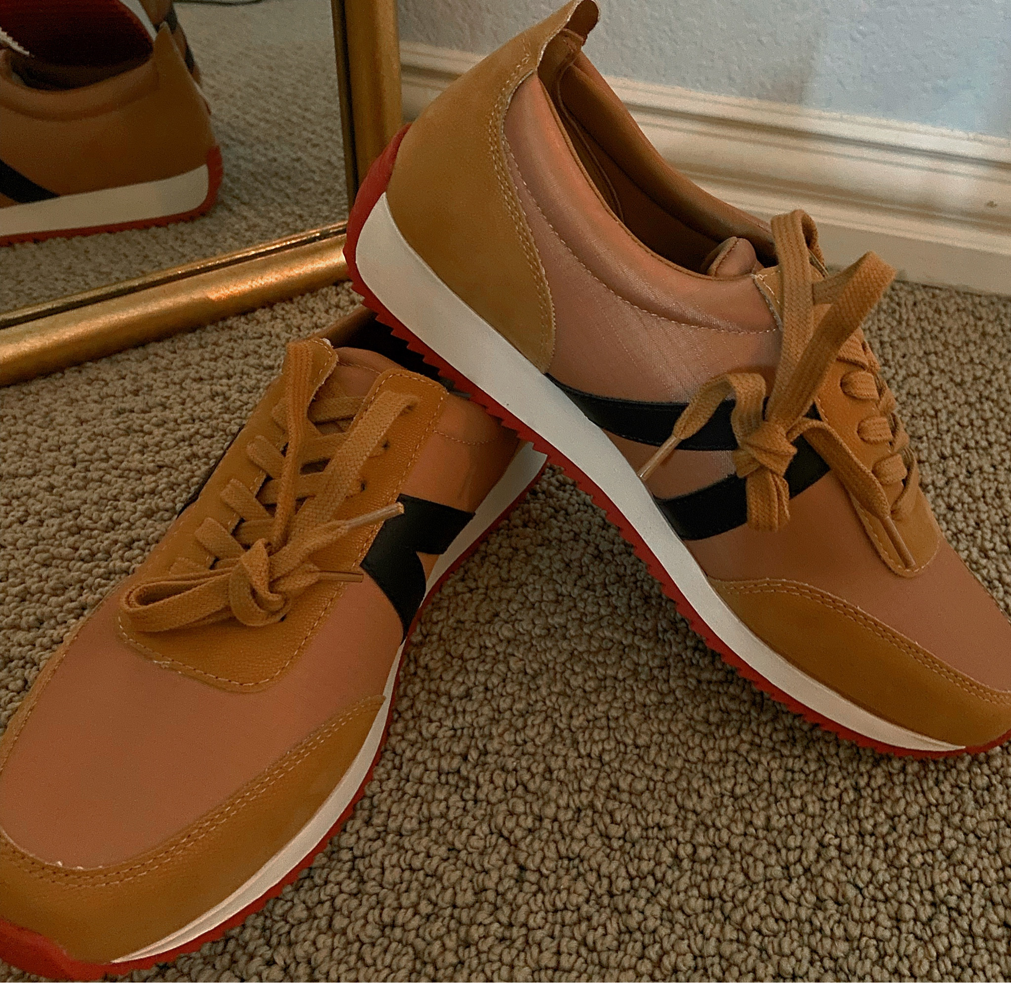 Found the most adorable sneakers for $49 at Nordstrom Rack! I like how original these are, the camel color is so pretty 😌

#LTKunder50 #LTKSeasonal #LTKFind