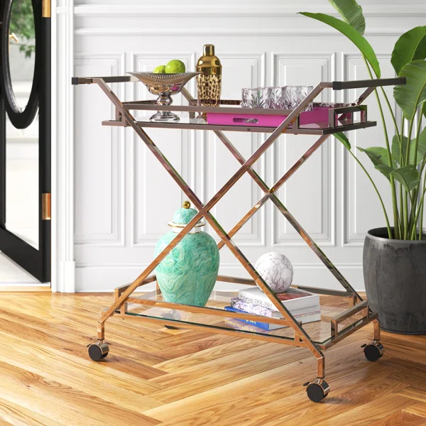 Lisset Bar Cart | Wayfair North America