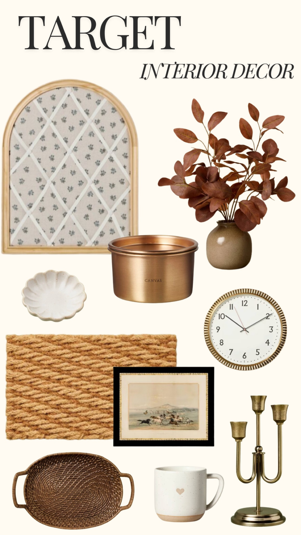 Target interior decor picks Fall 2024

Threshold, studio mgee, magnolia, cottage core, girly, fall decor, artwork, vintage 
#TargetDecor
#TargetFinds
#HomeDecor
#TargetStyle
#HomeInspo
#TargetHome
#DecorGoals
#StylishSpaces
#TargetDeals
#InteriorDesign

#LTKHome #LTKFindsUnder50 #LTKSeasonal