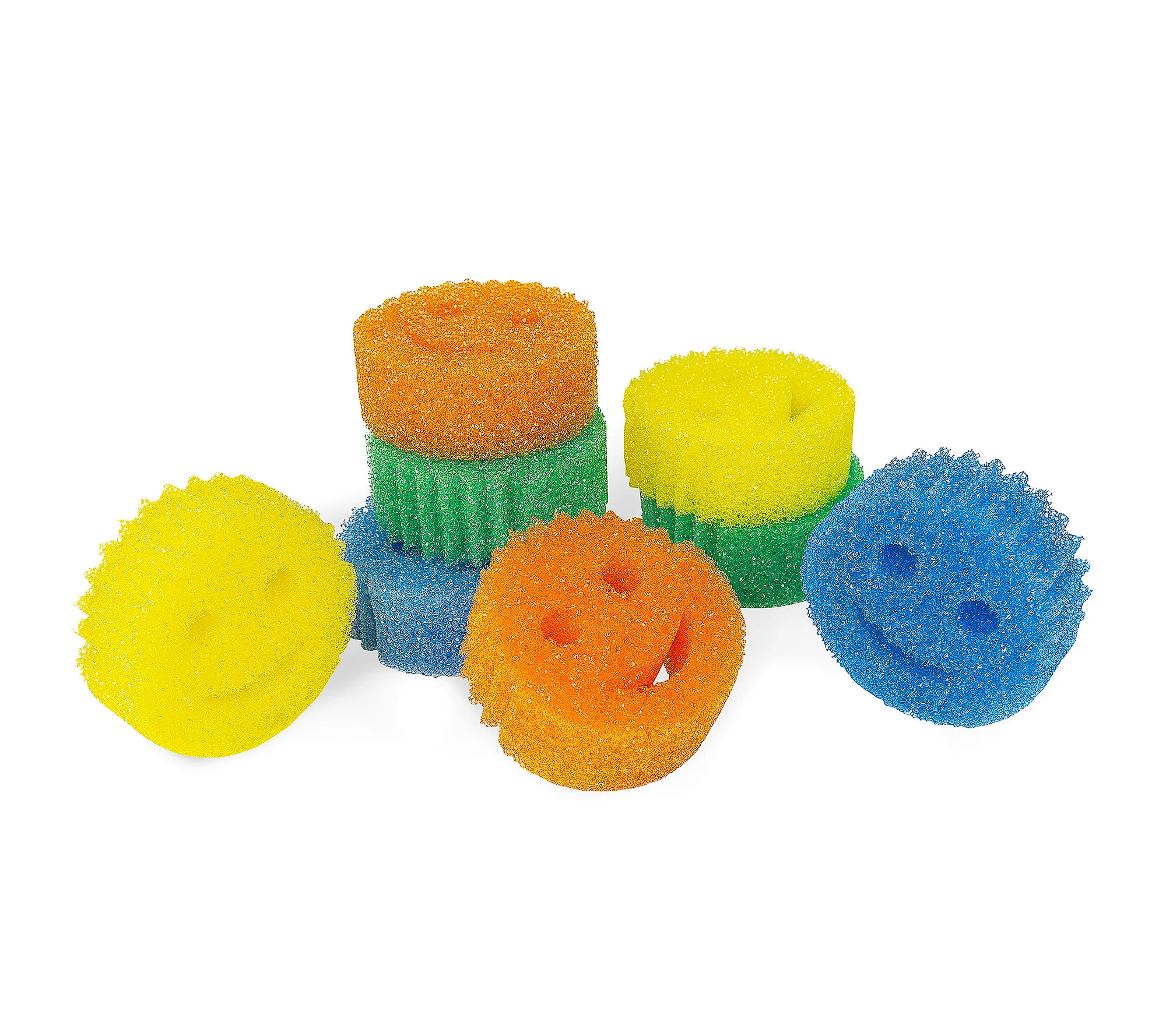 Scrub Daddy Original Sponge 8 Piece Multi-Color Sponge Set | QVC