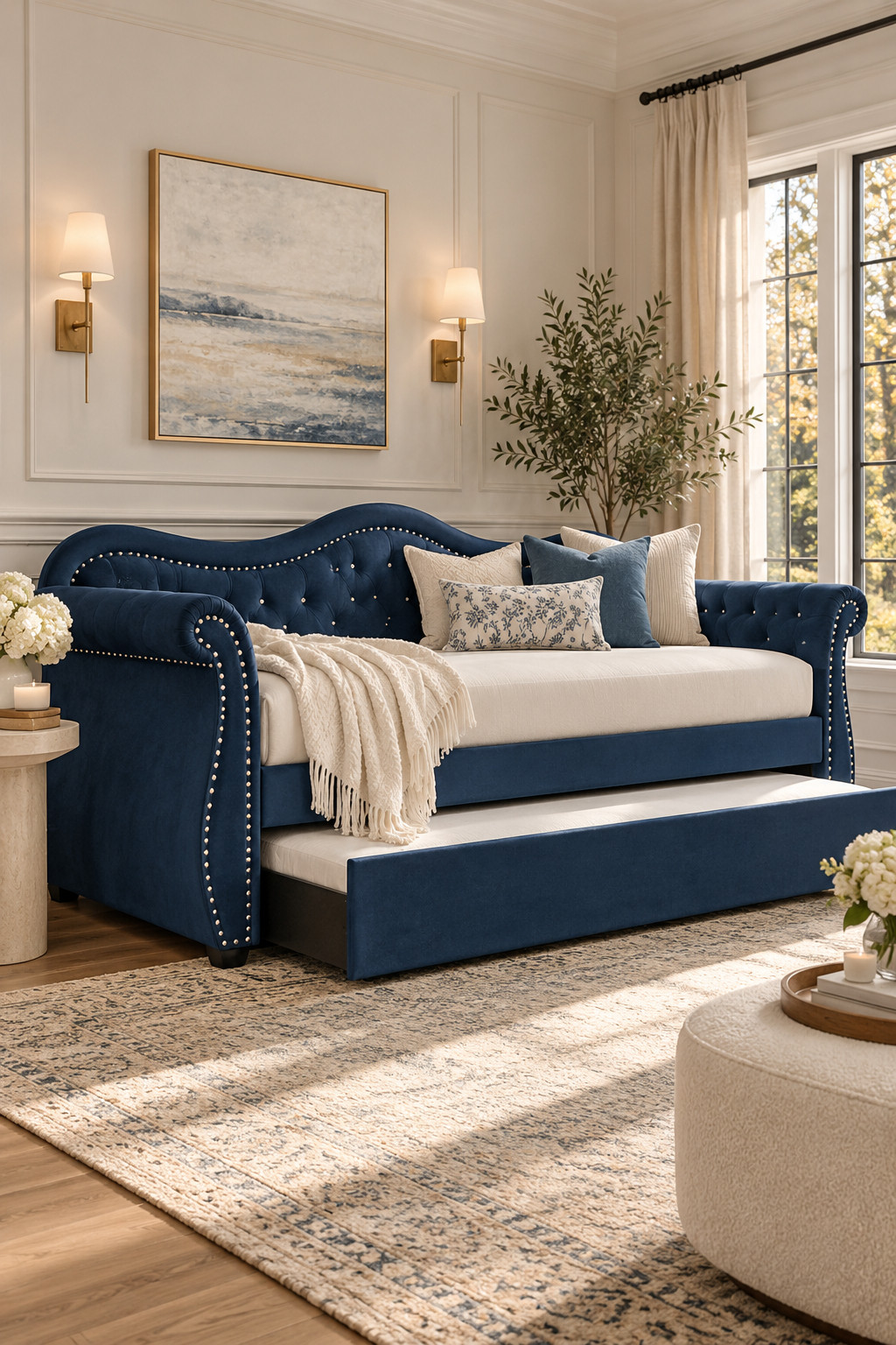 Okay, these Wayfair daybed finds are seriously SO good! 🤍 I love furniture that looks beautiful but is actually functional, and these daybeds are perfect for that. From cozy upholstered styles to gorgeous trundle daybeds, they're such an easy way to refresh a guest bedroom, small space, or even a home office. Add a few textured pillows and a soft throw, and you've got the prettiest little corner!

#WayfairFinds #WayfairHome #DaybedFinds #DaybedIdeas #GuestBedroomIdeas #DaybedWithTrundle #CozyBedroom #BedroomDecor #SmallSpaceFurniture #HomeDecorFinds #LTKHome #LTKFinds #ShopLTK #LuxuryHomeDecor #GuestRoomInspo #FurnitureFinds #HomeRefresh 

 #LTKSeasonal #LTKHome #LTKSaleAlert