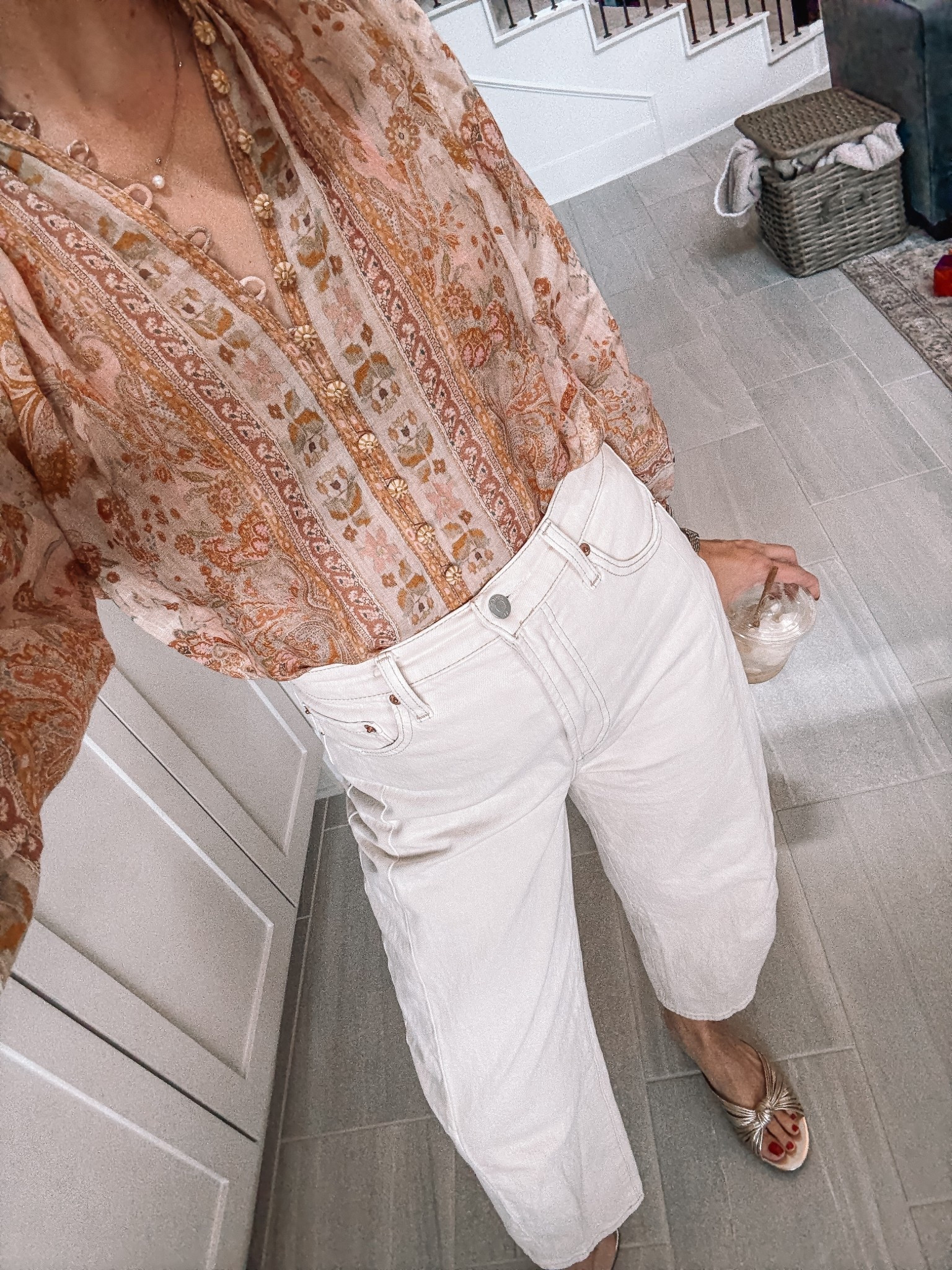 Sandals are old Walmart 🤍