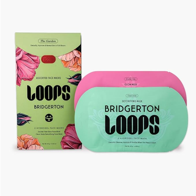 LOOPS Beauty Bridgerton™ NETFLIX In The Garden Set -The Best Hydrogel Face Masks for Every Skin... | Amazon (US)