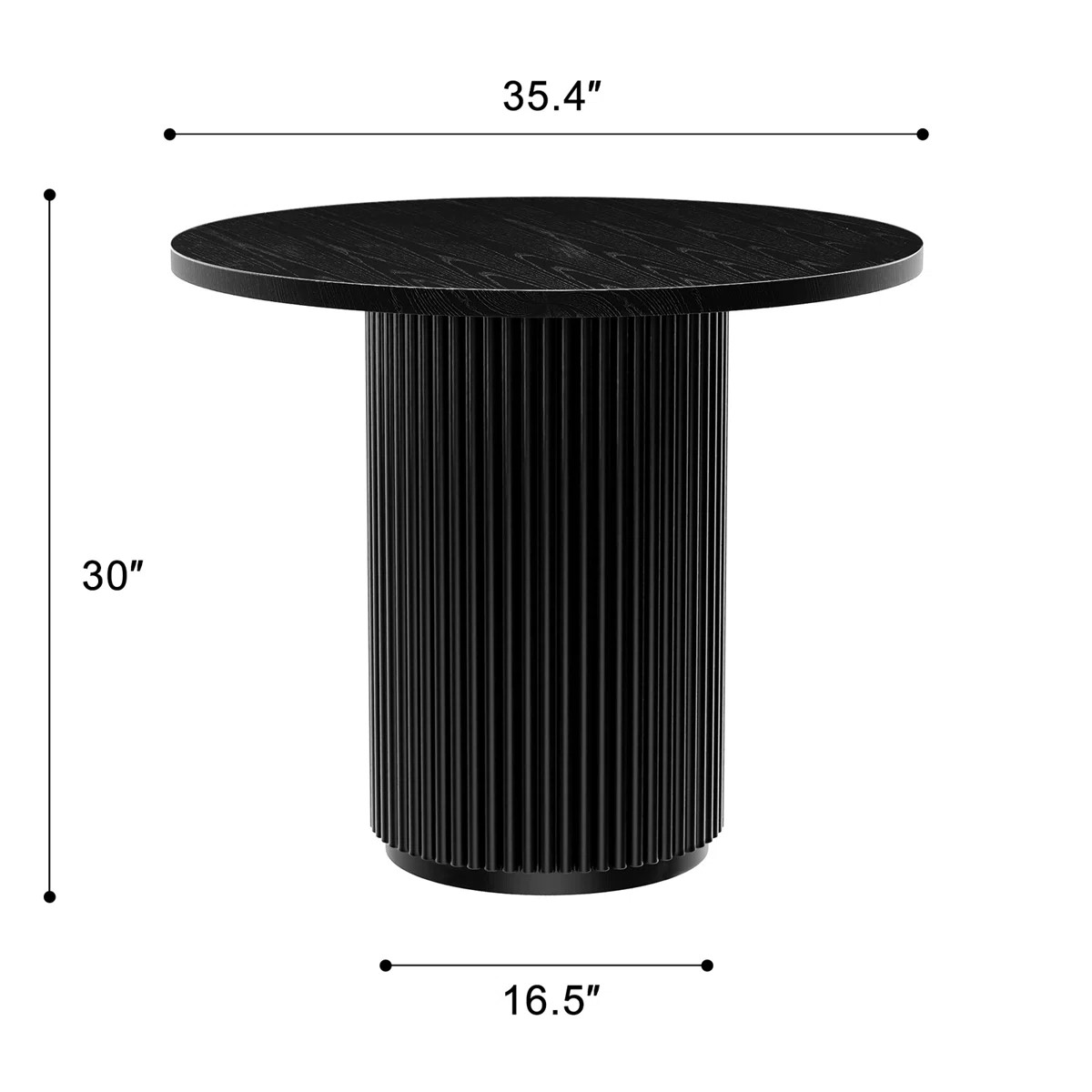 Astraea Round Wood Dining Table | Wayfair North America