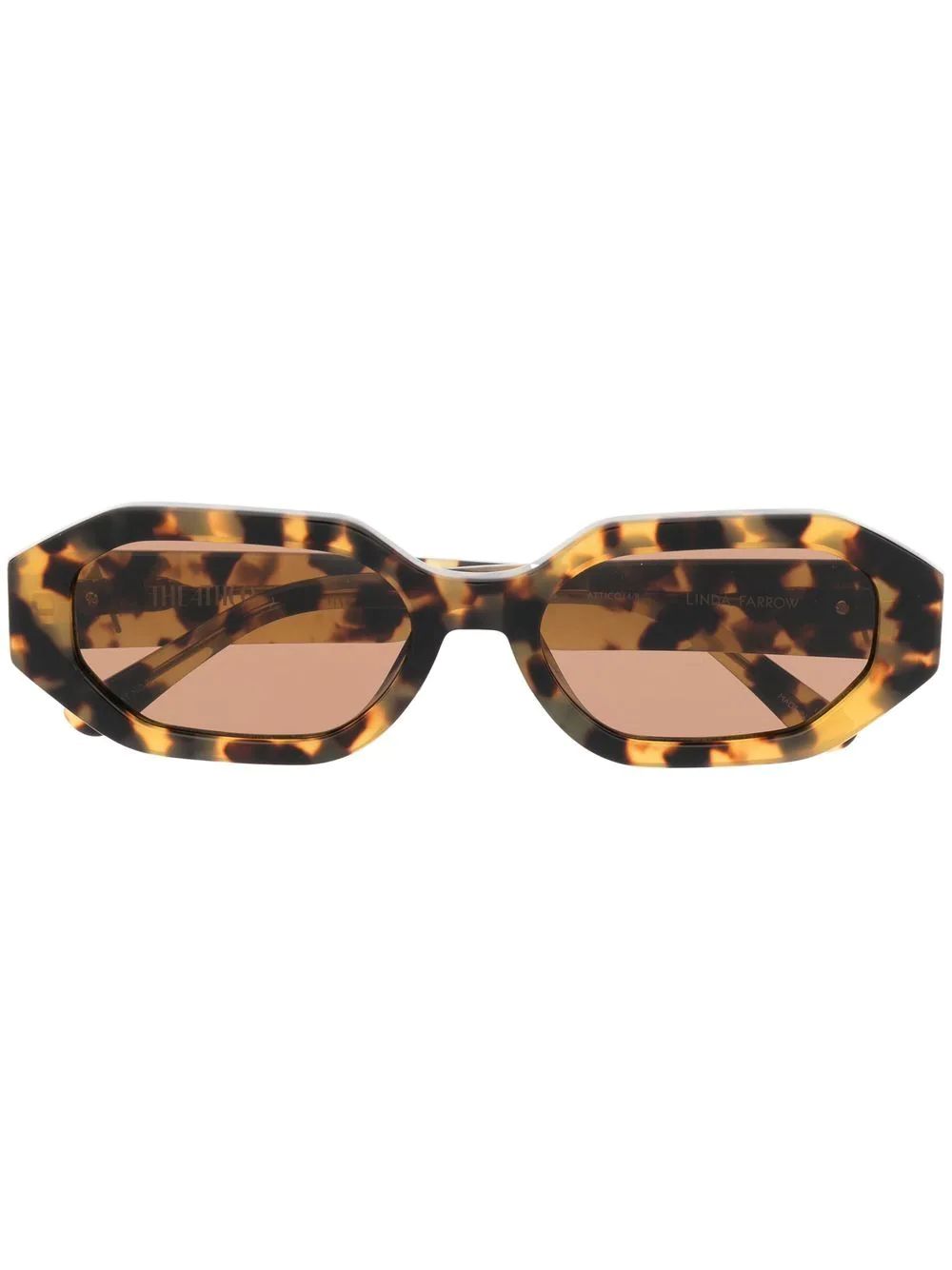 The Attico Irene oval-frame Sunglasses - Farfetch | Farfetch Global