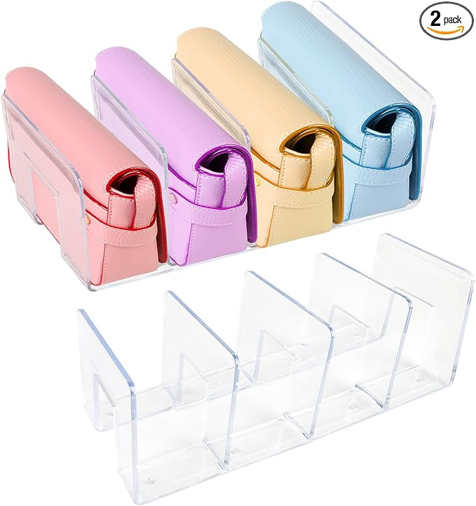 2 Pcs Purse Organizer for Closet - Acrylic Clear Purse Organizers, Closet Organizers and Storage ... | Amazon (US)