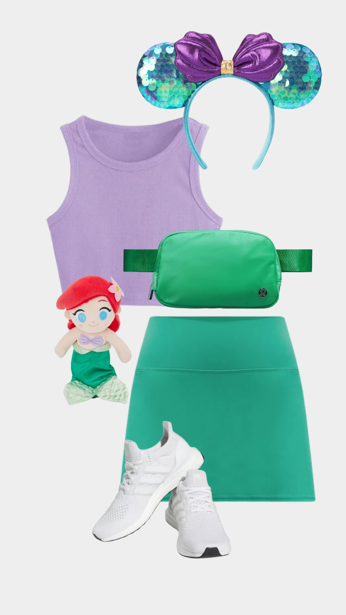 Ariel outfit for Walt Disney world 

#LTKFitness #LTKSeasonal #LTKStyleTip