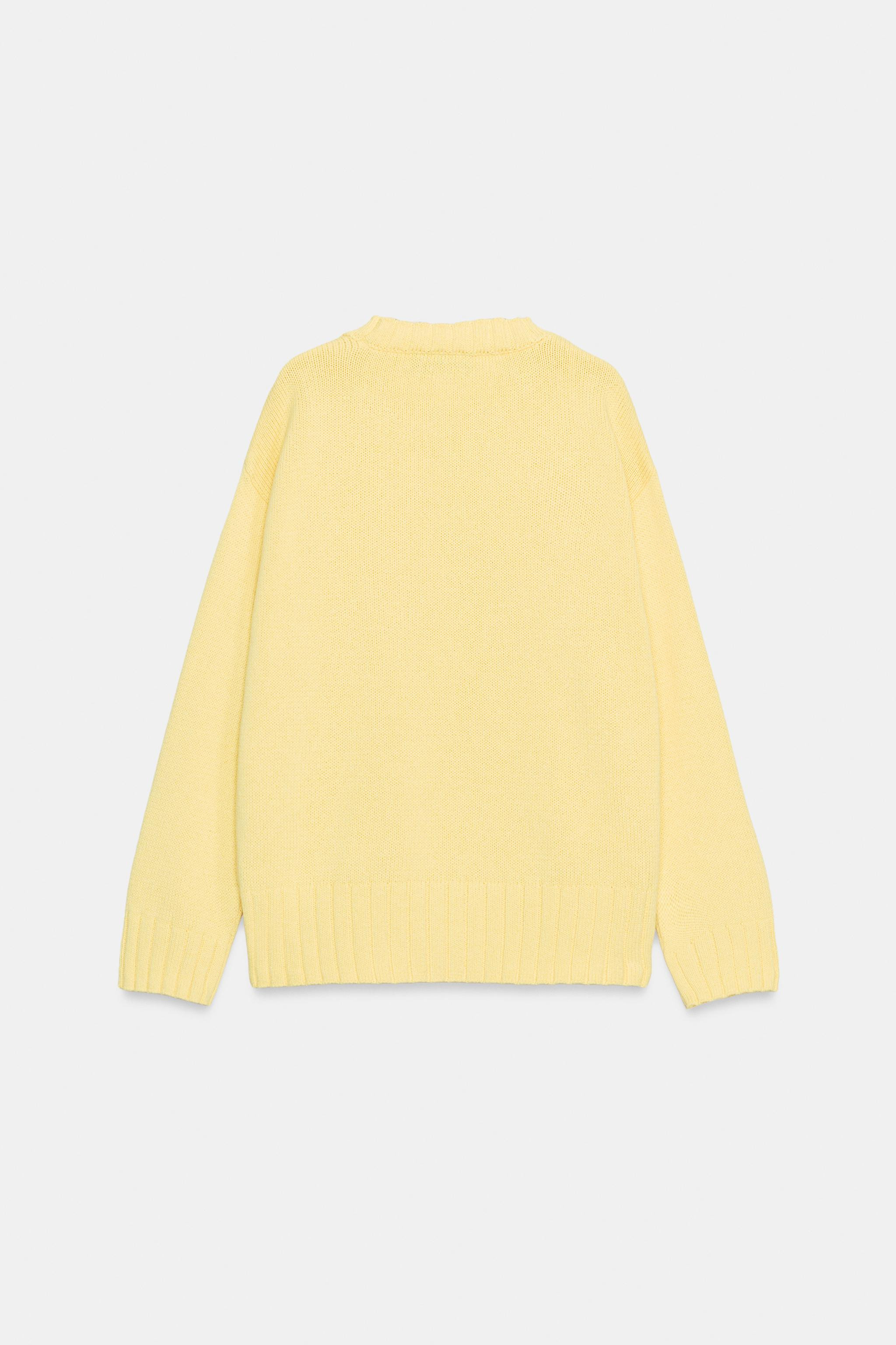Pull à col rond et manches longues | Zara FR