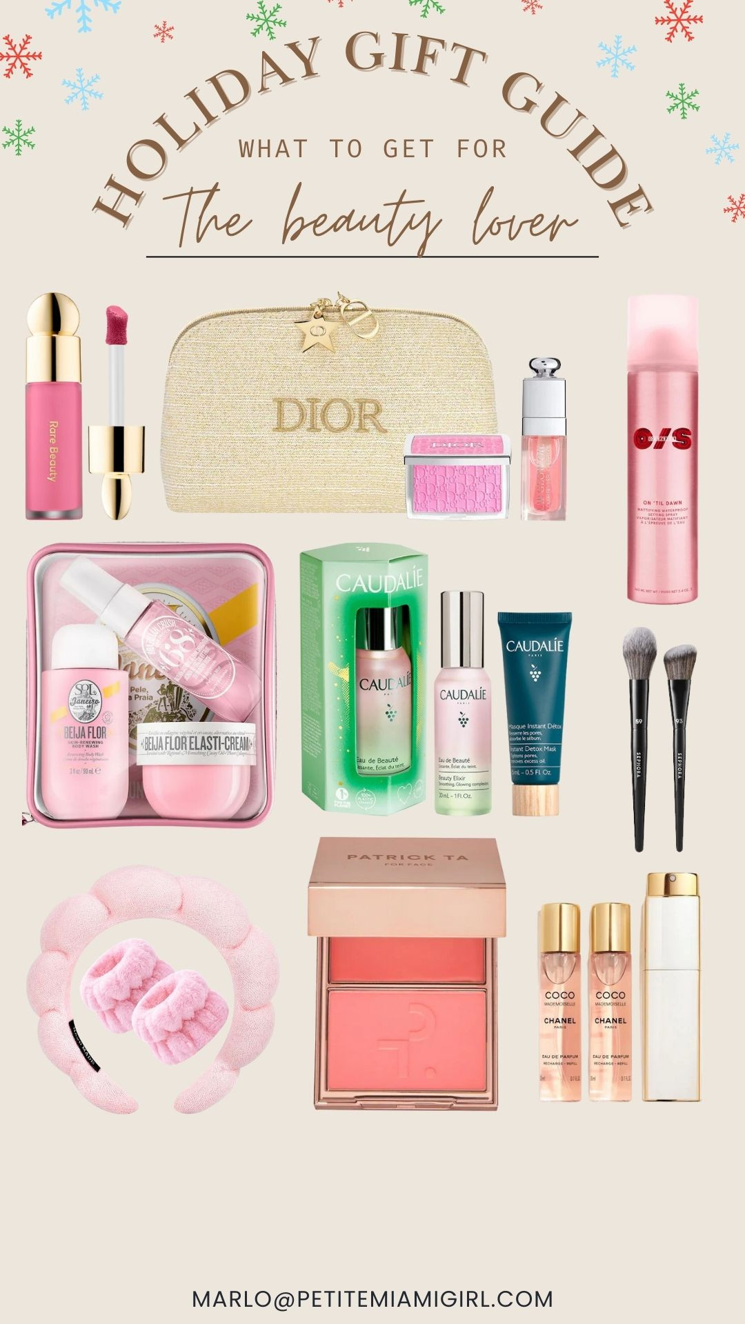 Holiday gift guide fot the beauty lover. 

 #LTKGiftGuide #LTKHoliday #LTKBeauty