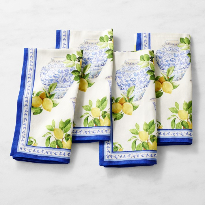 Limone Napkins, Set of 4 | Williams-Sonoma