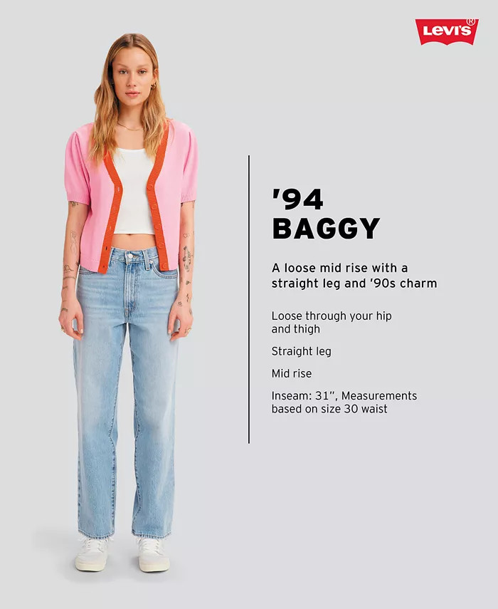 Women's 94 Baggy Jeans | Macys (US)