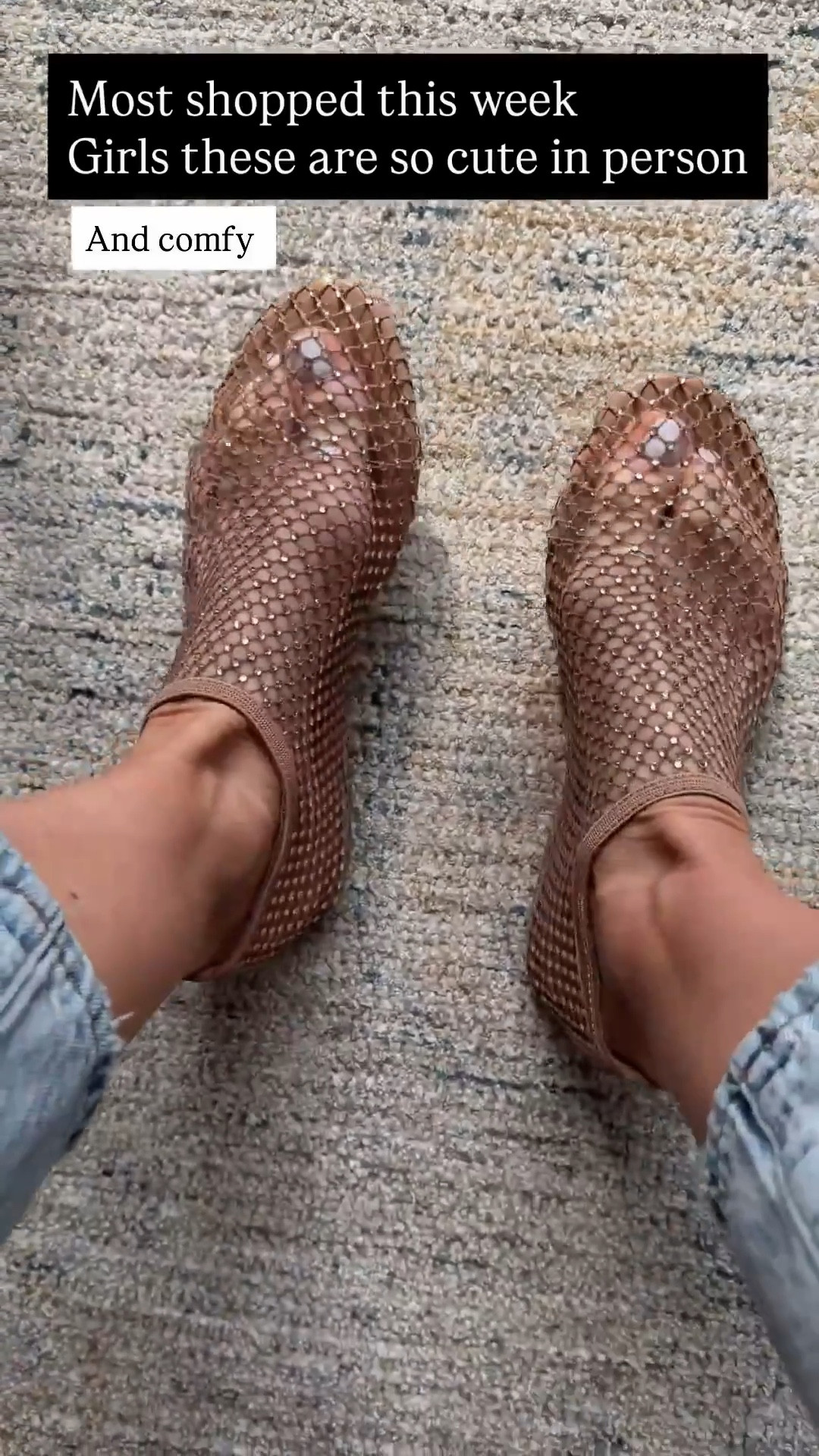 Mesh flats, spring shoes, cute shoes, sparkly flats, annabrstyle

#LTKOver40