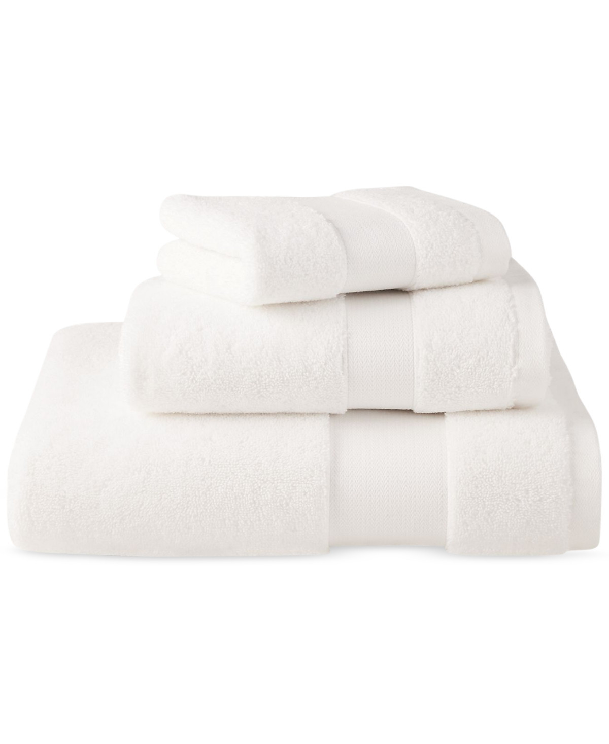 Lauren Ralph Lauren Watson Cotton Bath Sheet, 35" x 66" - White | Macy's