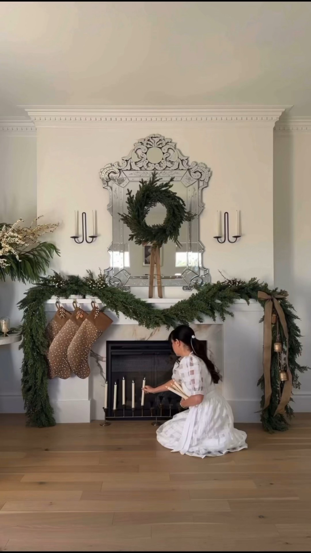 Holiday mantle 

#LTKFamily #LTKHome #LTKHoliday