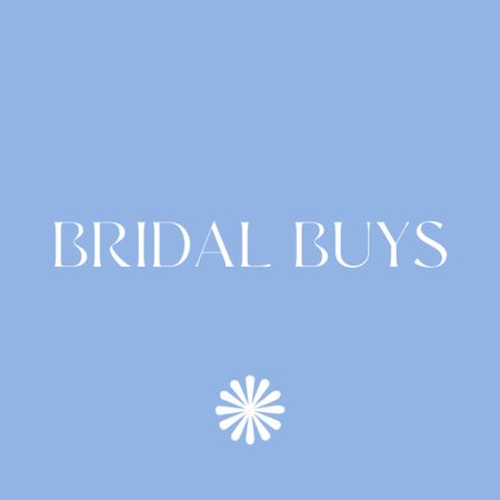 QUICK PICKS: Bridal buys 🤍