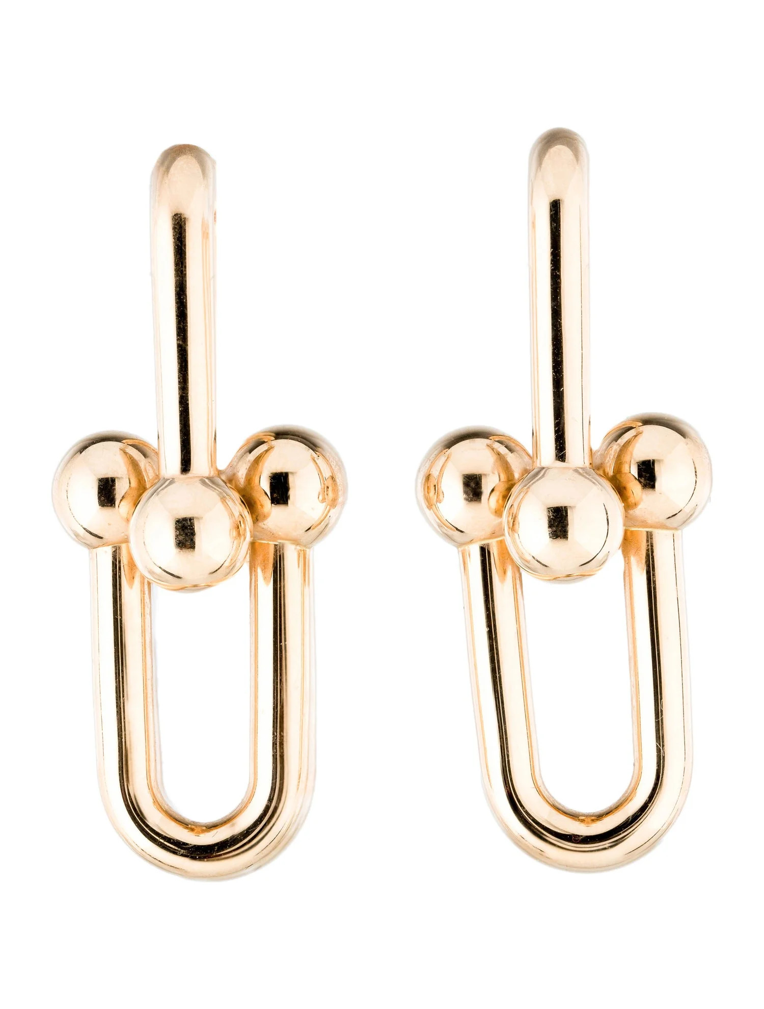 18K Hardwear Extra Large Link Earrings | The RealReal