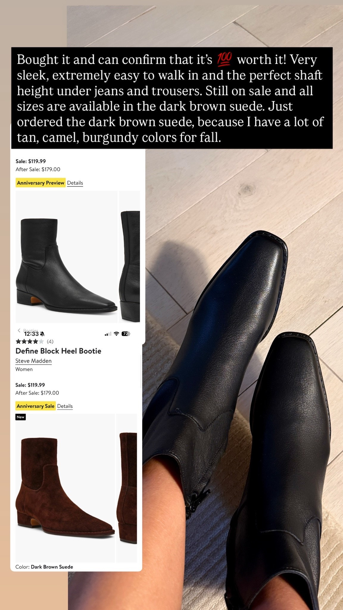Bought both! Find the fit TTS.

#LTKSaleAlert #LTKootd