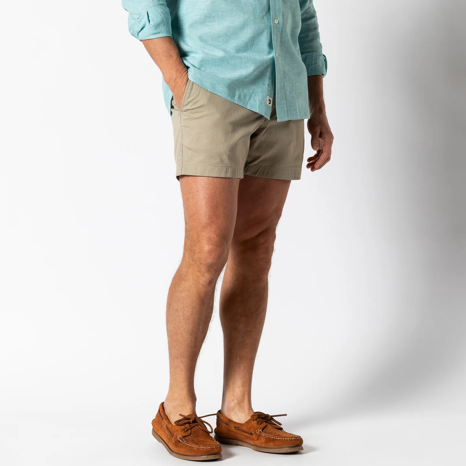 5" Gold School Chino Short - Khaki | Duck Head Apparel