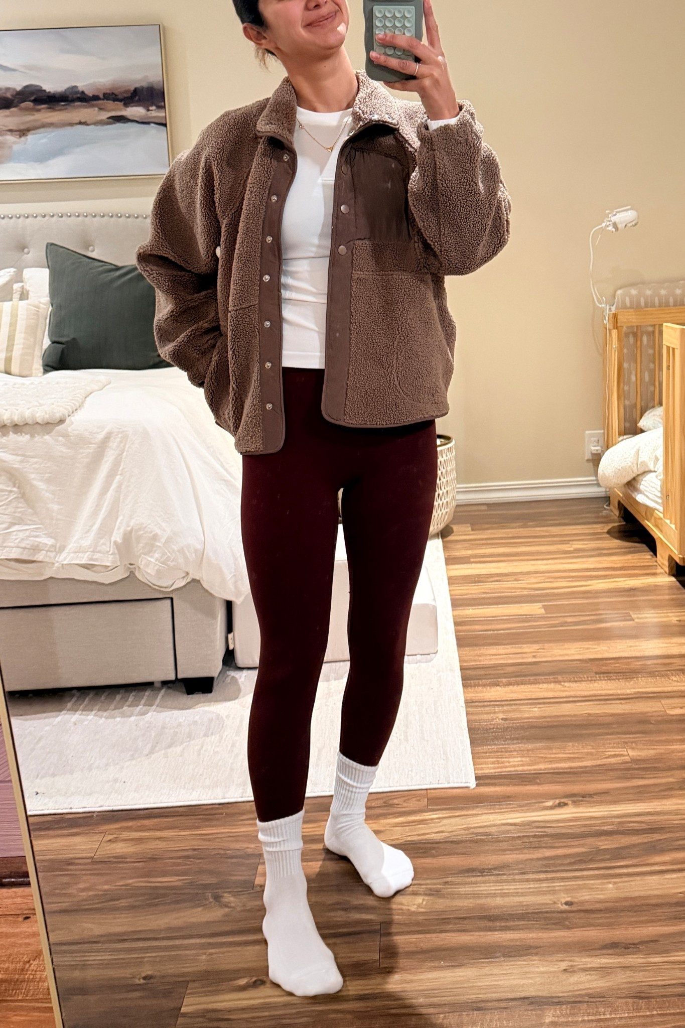 $20 leggings for this mornings workout | I’m wearing the 23 inch inseam in size 2. These hold up well for a cardio workout or a leisurely walk ❤️ 

#LTKmomlife #LTKActive #LTKgrwm