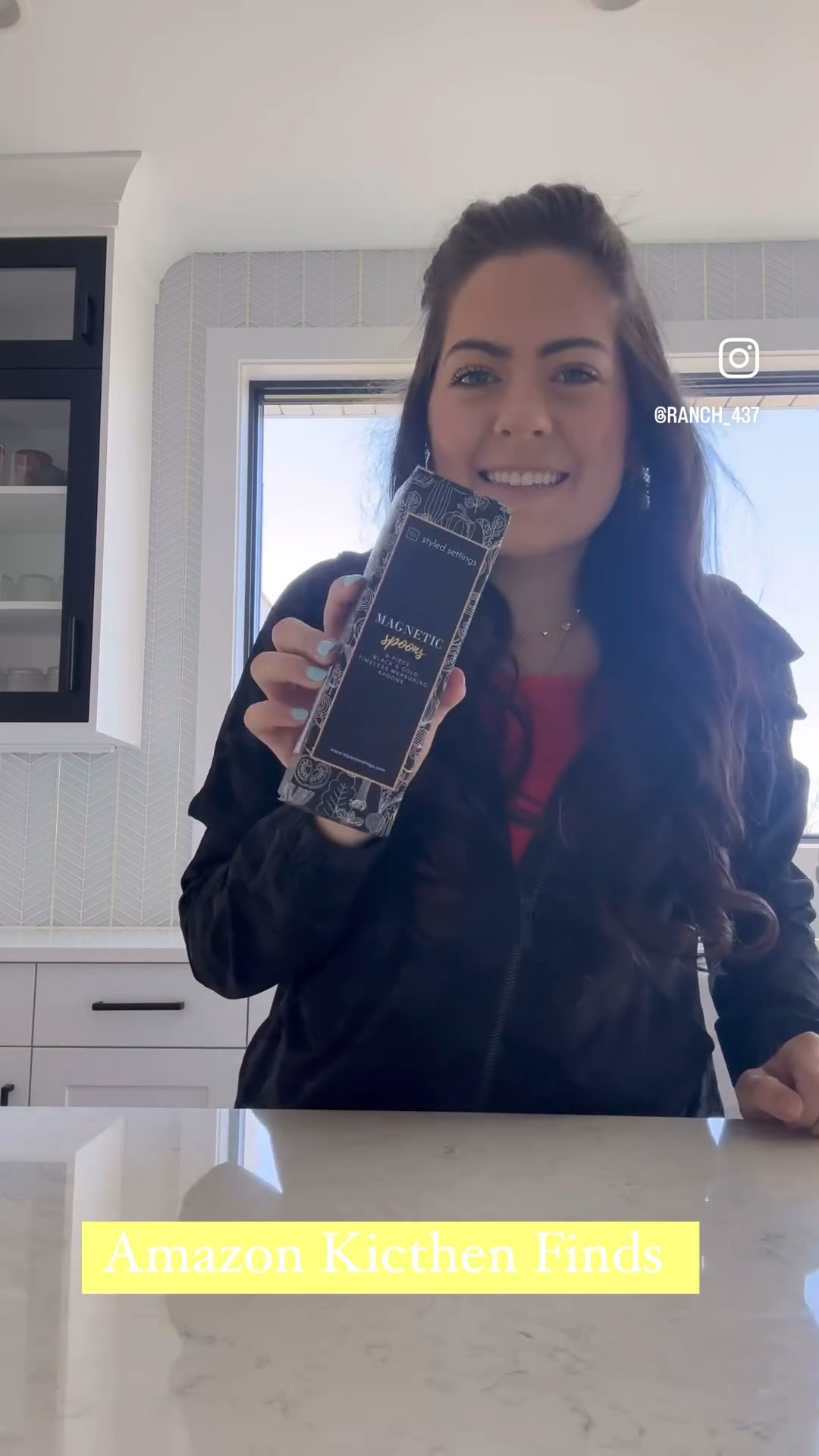 Check out these magnetic measuring spoons from @styledsettings that I found on @amazon. So easy to use and they stay clipped together nicely! Be sure to comment gold below to get a DM with the link! 🔗 

🤍 Don’t forget to follow me on instagram and LTK @ranch_437 for more home and lifestyle content! 🤍

Home Design 
Kitchen inspo 
Home inspo 
Home interior 
Modern ranch home decor 
Western home decor 
Amazon home find 

#mycuratedsquares #myhometour #myhomebuild #modernranchhome #modernwesternhome #myhomedesign #myhomeview #welcometomyhouse #intentionaldesign #neutraldesign #bolddesign #organicmodern #realestate #homeinspo4you #cornersofmyhome 
#homeswithpurpose #amazonhomefinds #ltkhome #myhomestyledvibe

#LTKVideo #LTKhome #LTKGiftGuide