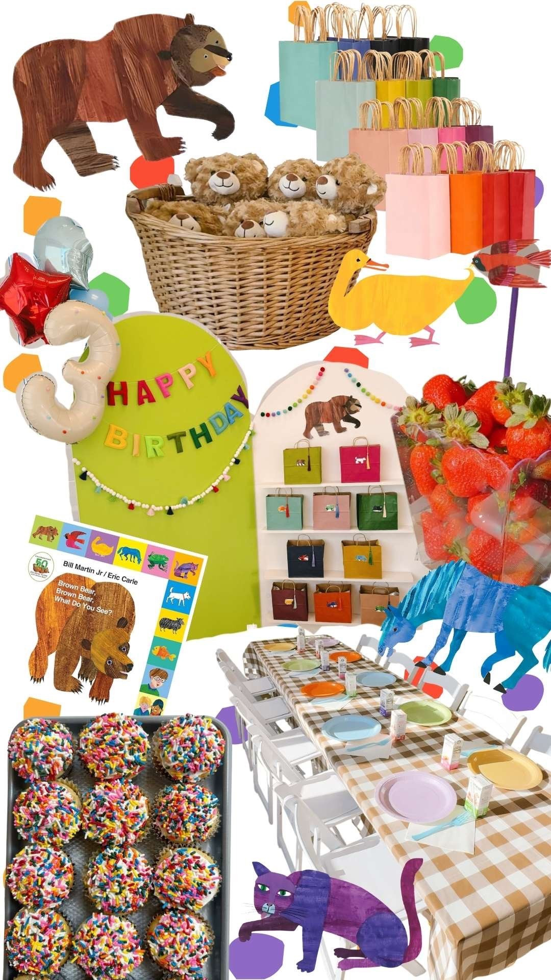 Brown Bear Brown Bear what do you see? I see a THREE YEAR OLD looking at me! idk how I have a 3 year old, but here we are! Sharing some fun things I got that helped make his birthday look Pinterest ready!

#LTKKids #LTKmomlife #LTKFindsUnder50