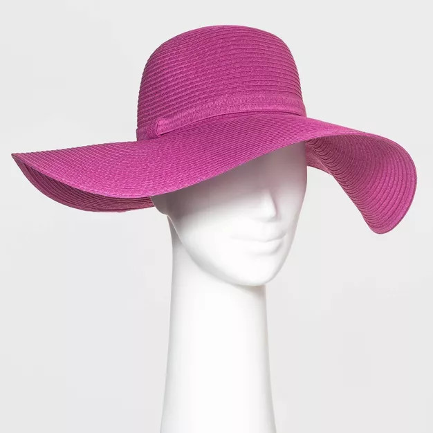 Women's Packable Straw Floppy Hat - Shade & Shore™ | Target
