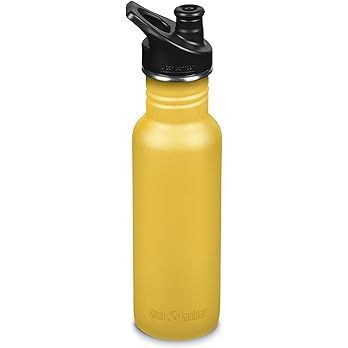 KLEAN KANTEEN Old Gold Sport Cap with Classic Water Bottle 18oz, 1 EA | Amazon (US)