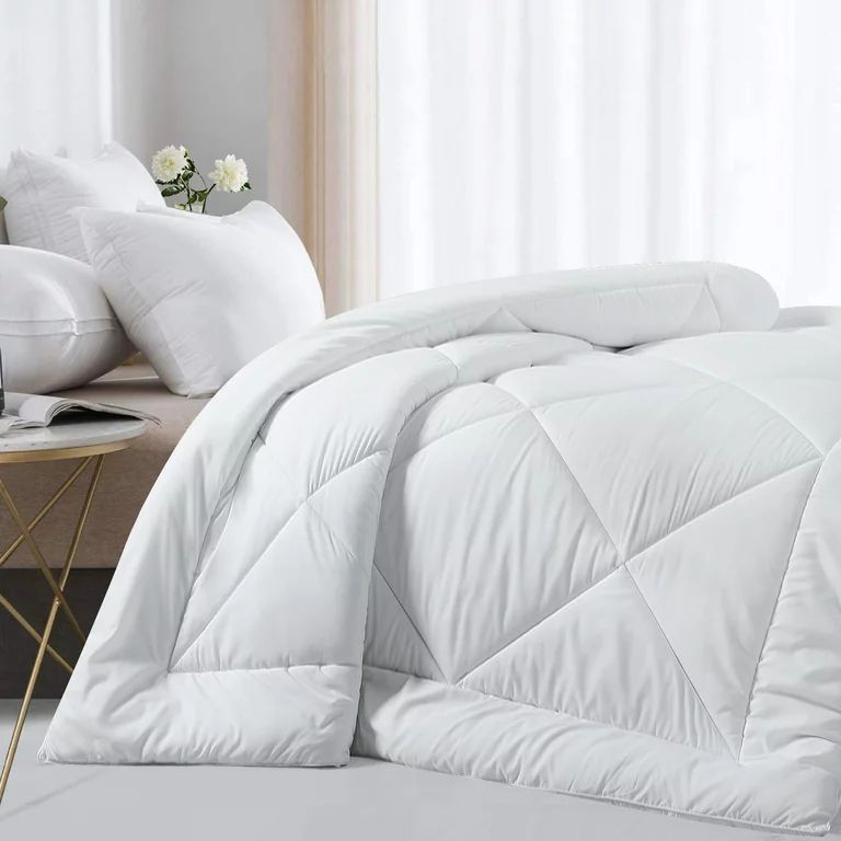 SOPAT All Season Down Alternative Comforter Hotel Luxury Quilted Duvet Insert Cooling Washable Hy... | Walmart (US)