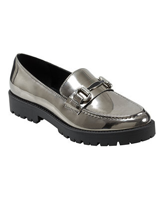 Bandolino Women's Franny Round Toe Slip On Lug Sole Loafers - Macy's | Macy's