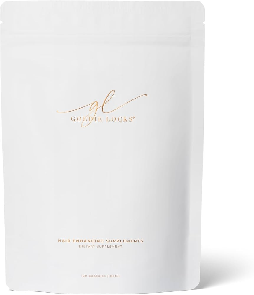 Goldie Locks Hair Growth Supplements Refill - Original Formula - Supports Hair, Skin, Nails & Joi... | Amazon (US)