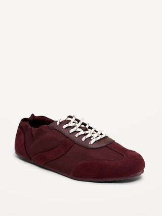 Ruched Lace-Up Sneakers for Women | Old Navy (US)