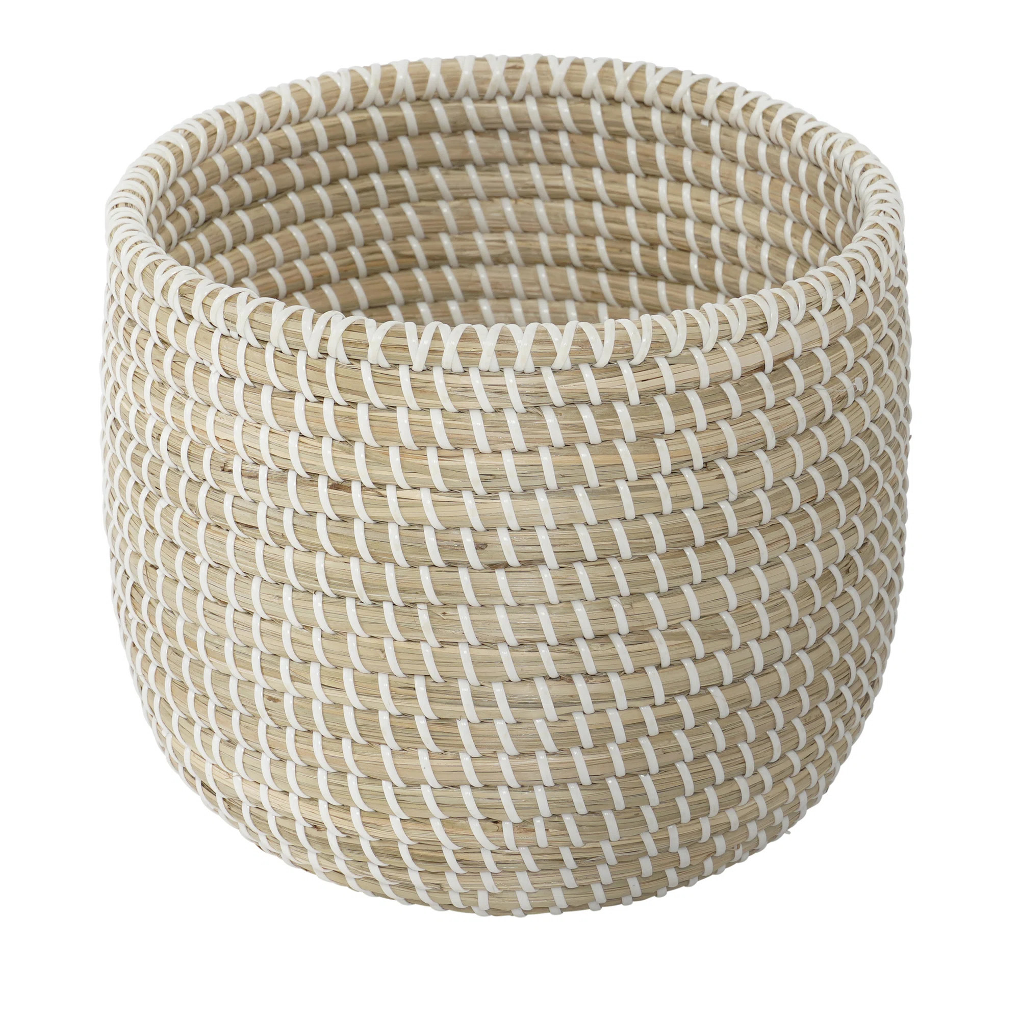 Stinson Beach Natural Seagrass Basket | Wayfair Professional