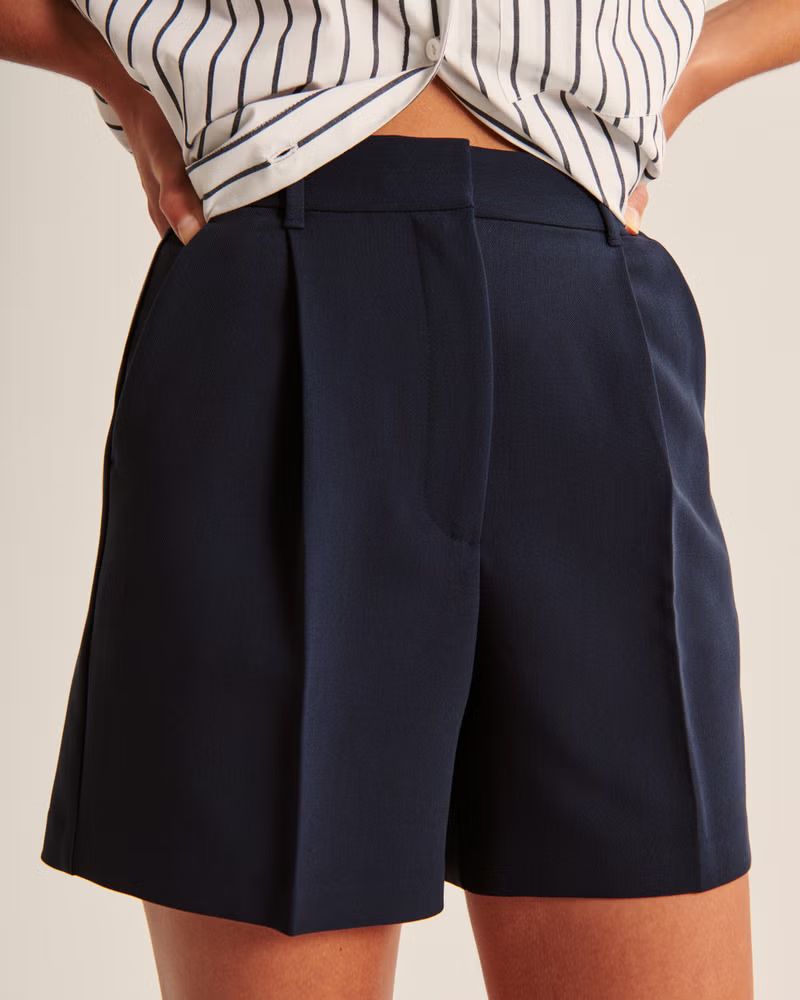 Ultra High Rise Tailored Short | Abercrombie & Fitch (US)