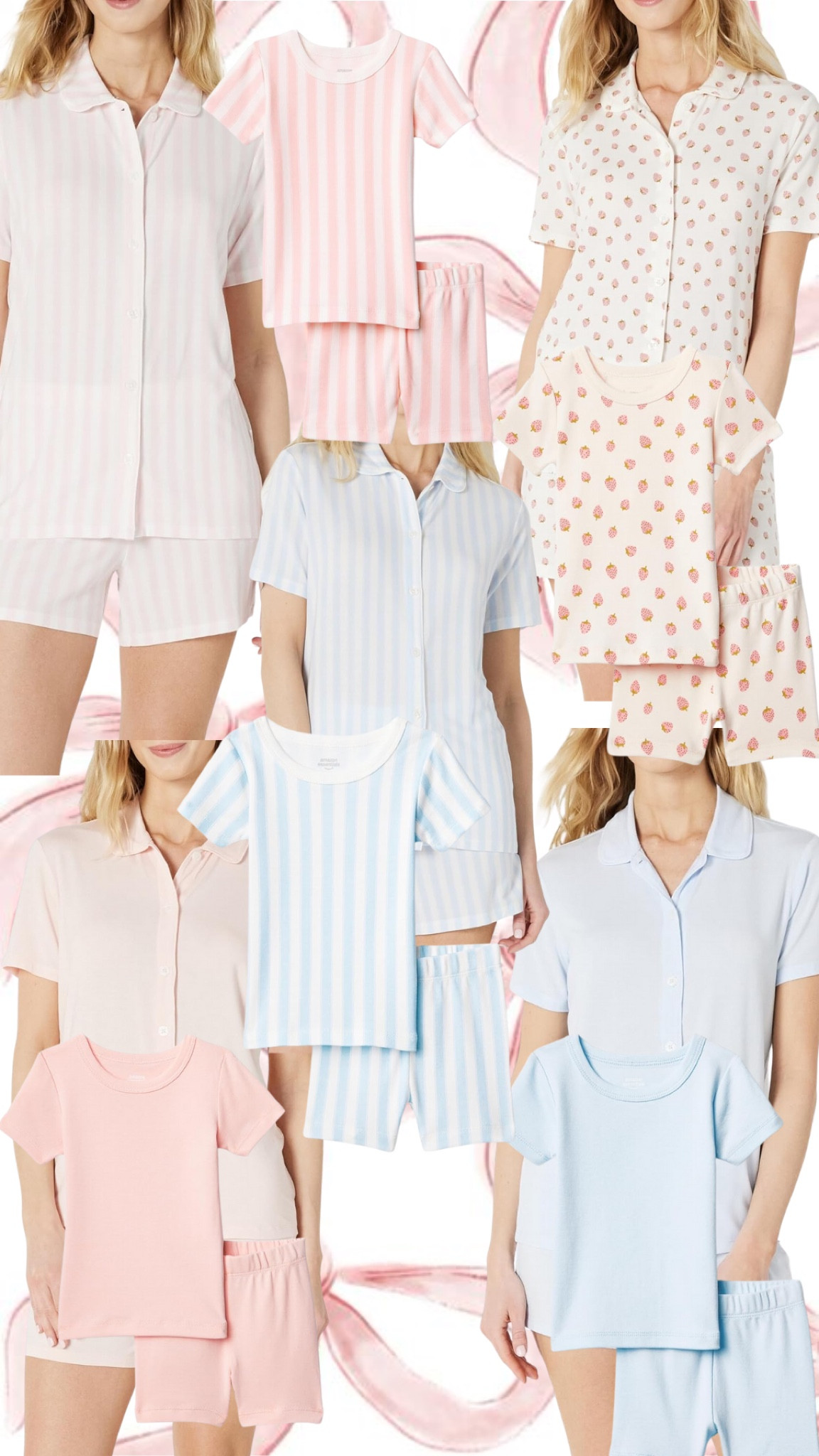 Mommy and me matching pajamas for spring and summer, boy and girl, match mom, Amazon finds 

#LTKKids #LTKFamily #LTKBaby