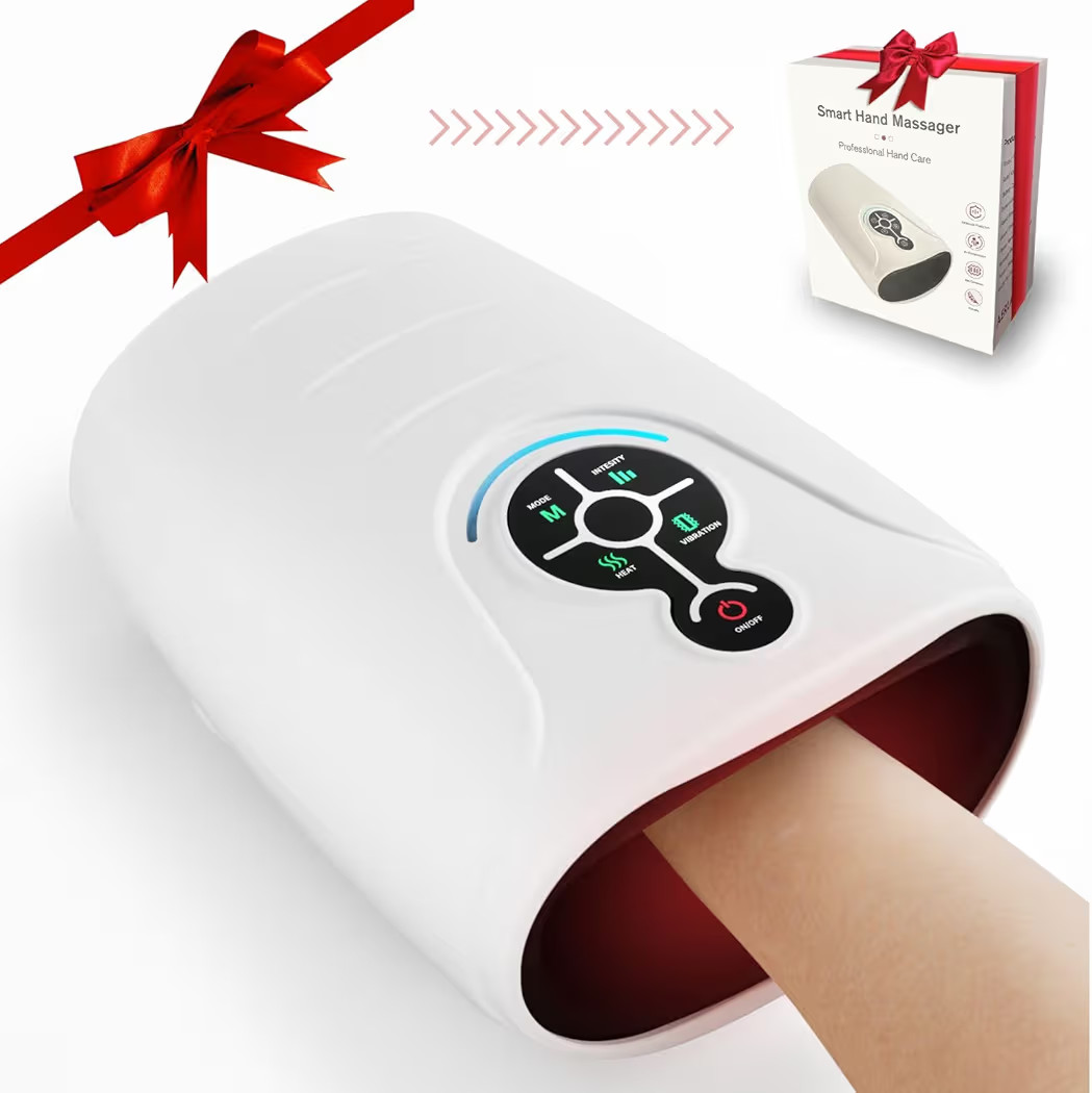 AERLANG Hand Massager,Christmas Gifts for Women,White Elephant Gifts for Adults Hand Massage Mach... | Amazon (US)