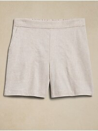 Linen-Blend Easy Short | Banana Republic Factory