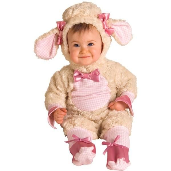 Baby Girl Pink Lamb Costume | Walmart (US)
