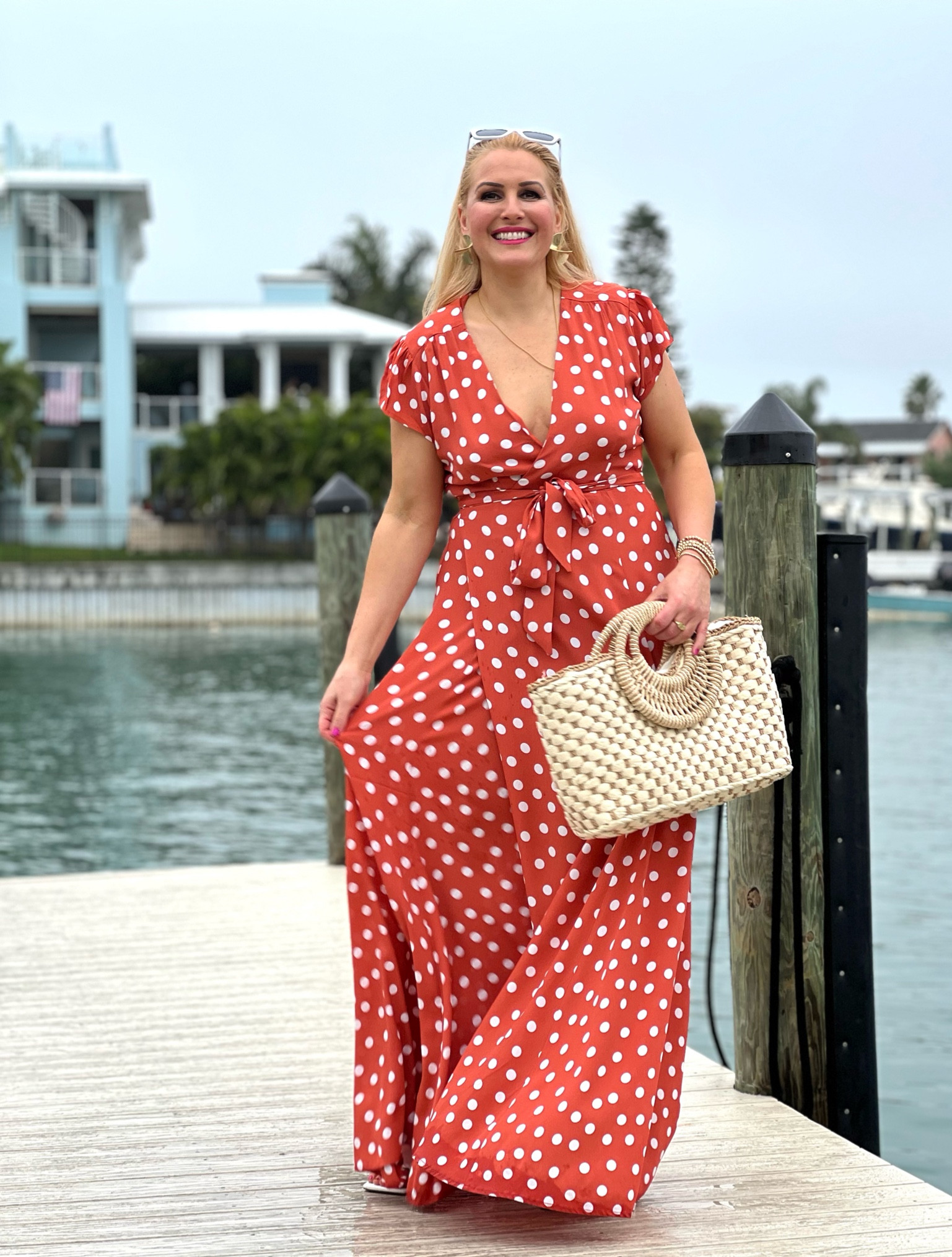 Sid store wrap dress