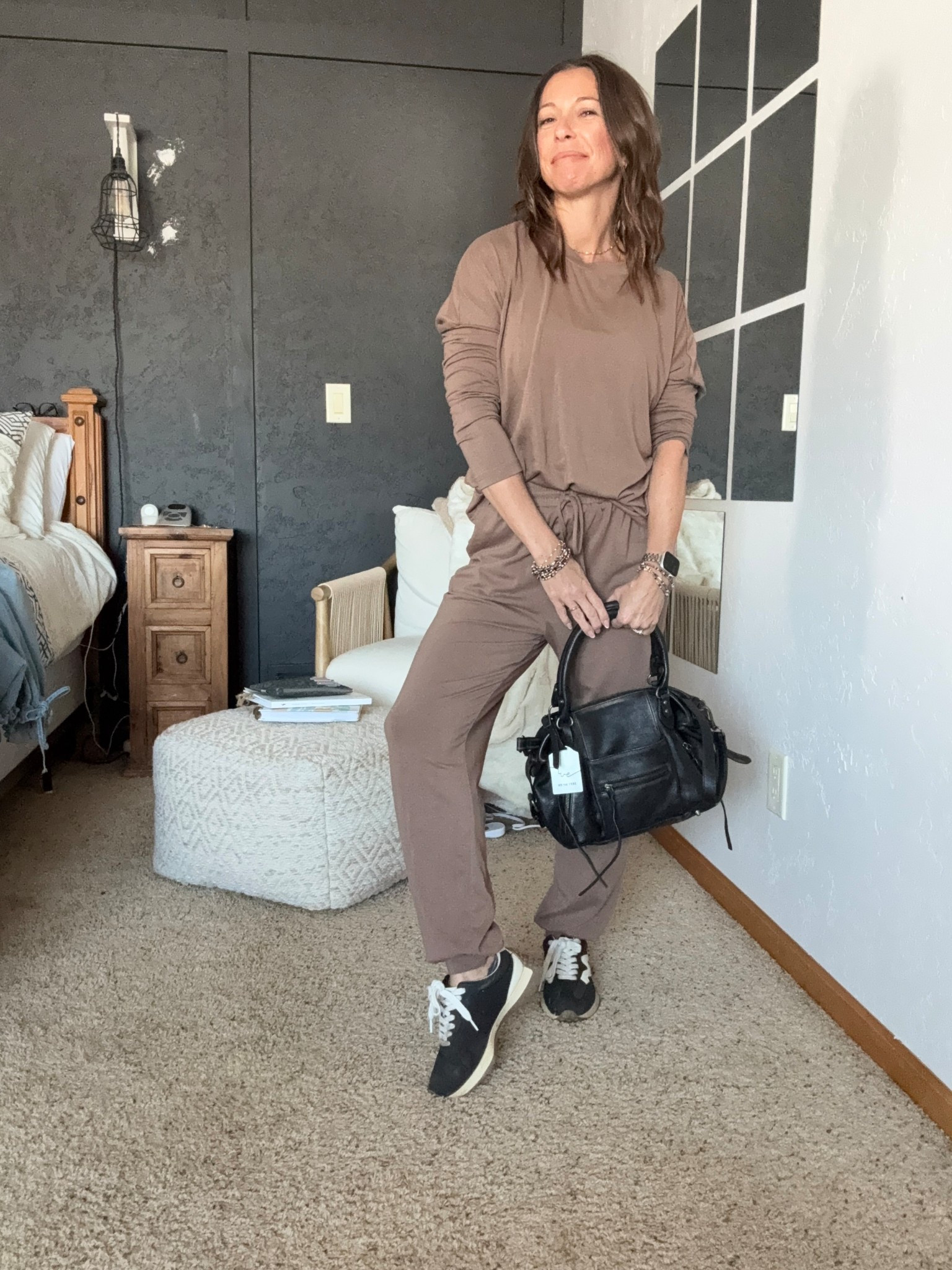 Who doesn’t love a good set? 🤎

Lounge set | everyday outfit | travel out | amazon fashionn

#LTKmomlife #LTKootd #LTKOver40