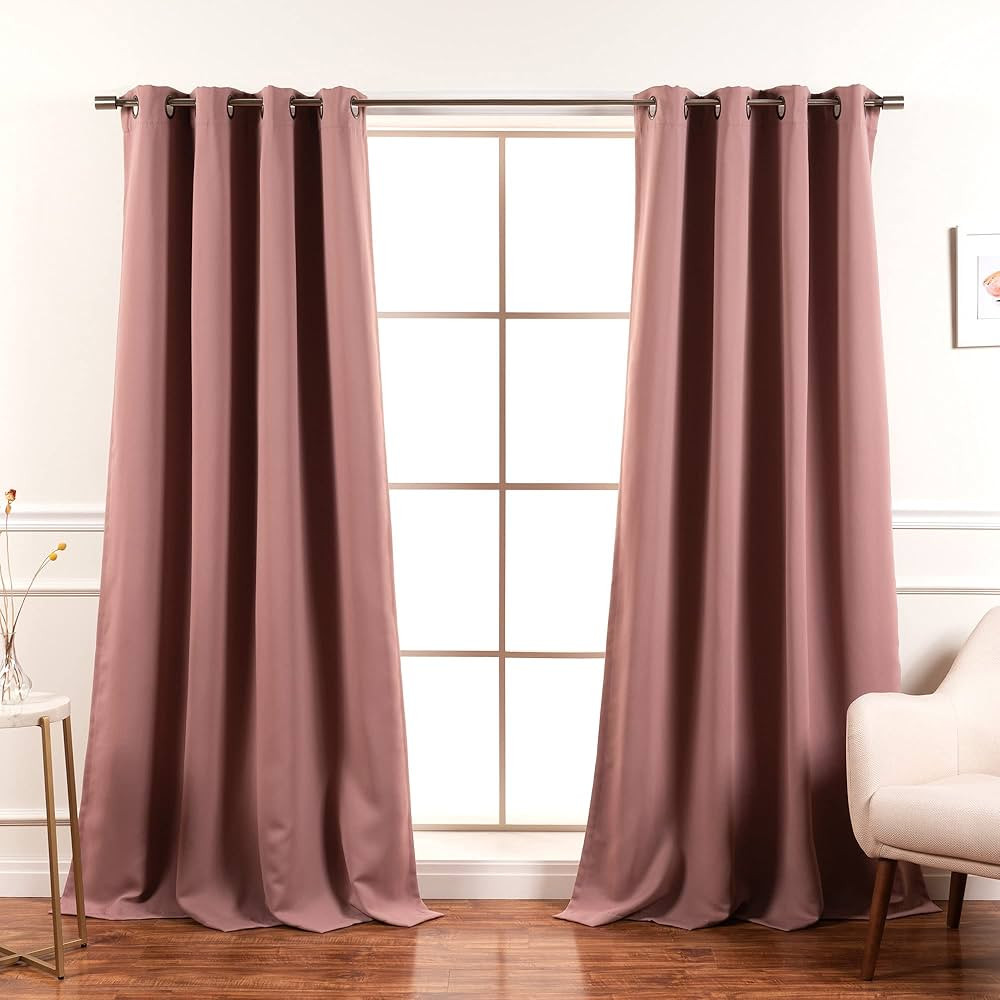 Best Home Fashion Blackout Curtain 2 Panels - Premium Thermal Insulated Window Treatment Blackout... | Amazon (US)