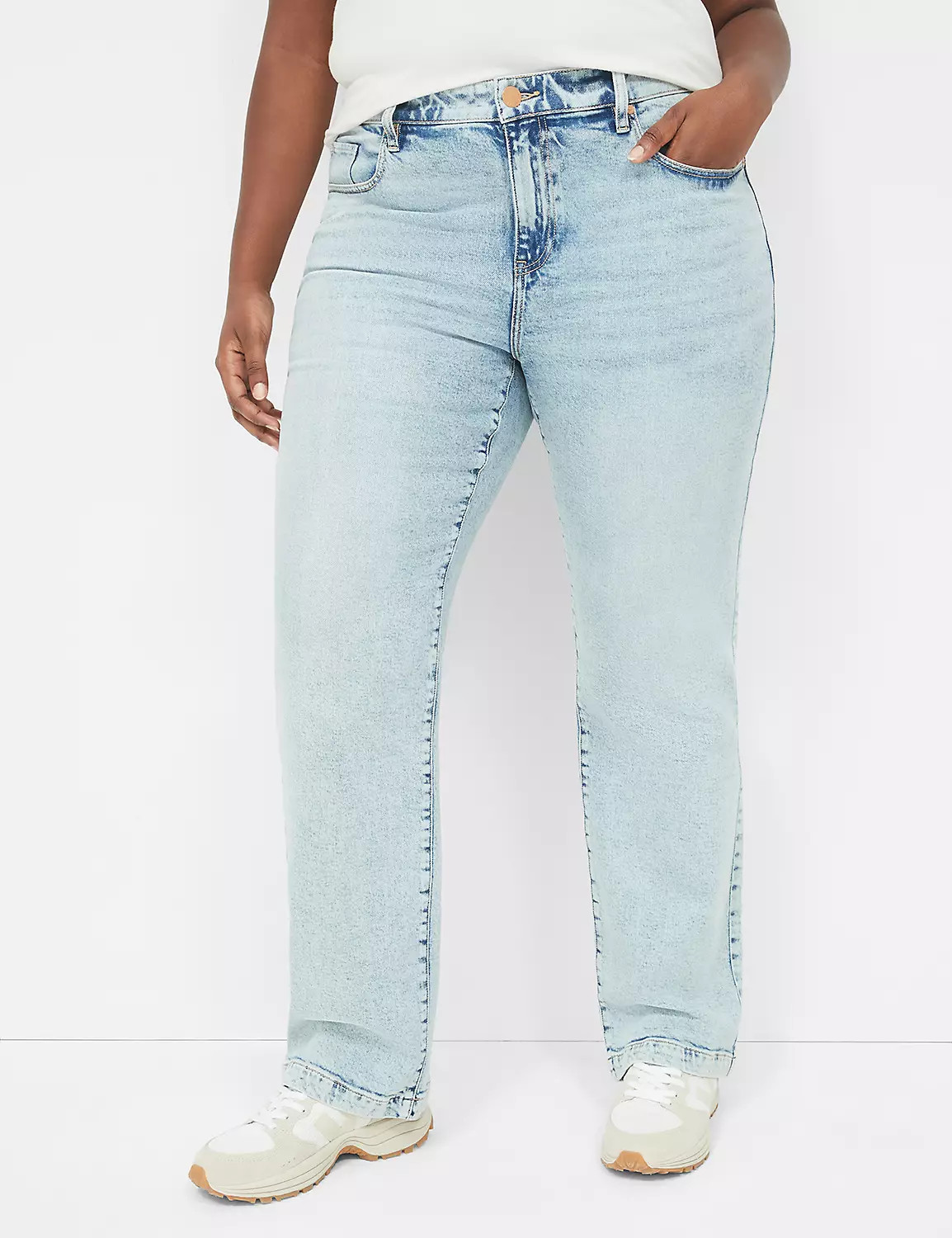 Relaxed Straight Jean | LaneBryant | Lane Bryant (US)